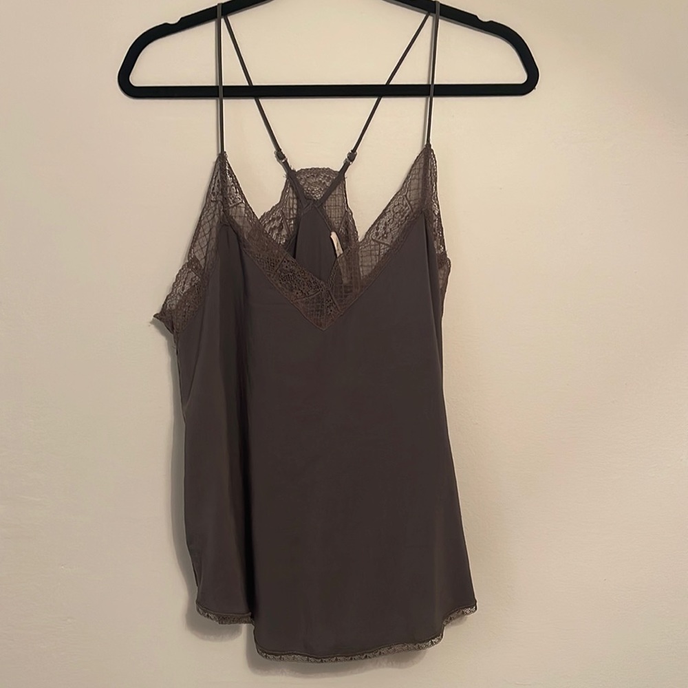 VICI Olive Green tank. Size L